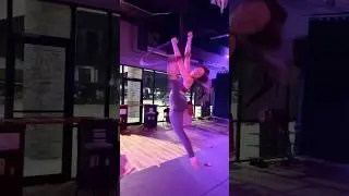 Pretty Lyra twist from top bar #lyra #aerialflow #dance #electronicmusic #aerialdance