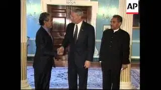 Gusmao and Ramos Horta meet Colin Powell
