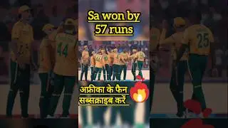 africa vs canada T20 world cup highlights 🥰#cricket #youtubeshorts #shortsfeed #shortvideo #shorts