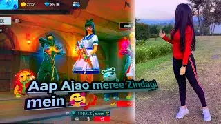 Free fire girl status 🥳| cute girl free fire status