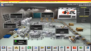 RSLogix 5000 InstantFizz Часть 3 | Эмуляция и тестирование системы HMI