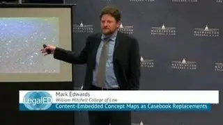 Content-Embedded Concept Maps | Mark Edwards | William Mitchell C of L | ILT 2015