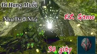 Ark Mobile | Hướng Dẫn Đi Hang Muỗi( Swamp Cave ) Si&ecirc;u Dễ Cho Newbie Mới Chơi