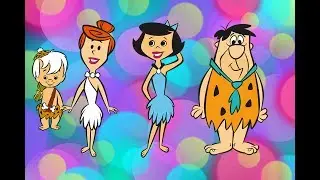 Wrong Heads The Flintstone Fred,Barney,Wilma,Betty for Kids Movies