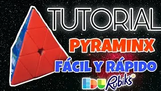 Resolver cubo de Rubik PYRAMINX (Principiantes) | Tutorial | Español - EDURUBIKS- 2024