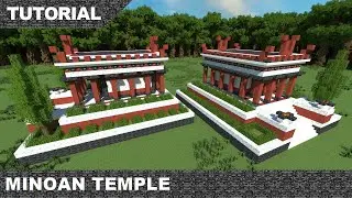 Minecraft Minoan Temple Tutorial & Download