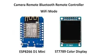 Camera Remote Bluetooth Remote Controller Wifi Mode