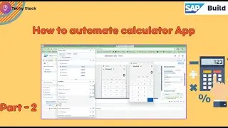 How to automate calculator App | Part-2 | SAP Automation | 2024