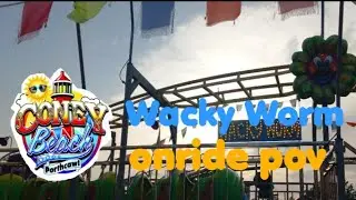 Family Coaster/Wacky Worm Onride POV - Coney Beach Porthcawl