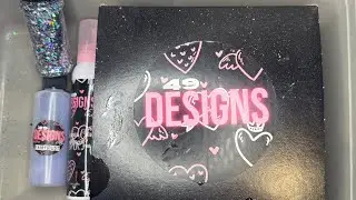 Glam Aura Collection from the MotherLoad box | Gym Chalk Crush | Chalk Art | Satisfying | ASMR 