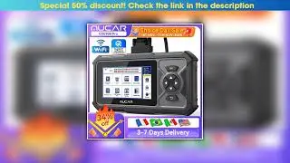 Best MUCAR CDE900 Pro OBD2 Diagnostic Tool Full System Diagnose 28 Reset/Maintenance Bi-directional