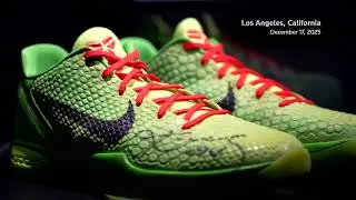 Kobe Bryant's 'Grinch' sneakers could exceed $10 million at auction | REUTERS