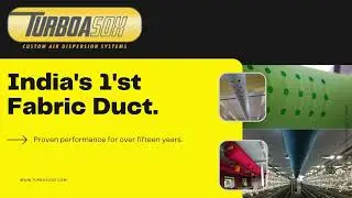 TurboaSOX Fabric air dispersion Systems #fabricduct #fabricductindia