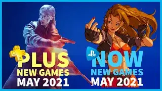 PS PLUS & PS NOW New Games May 2021