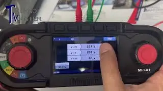 Part 3: How to Measure Voltage and Frequency Using MFT-X1 (Arabic)