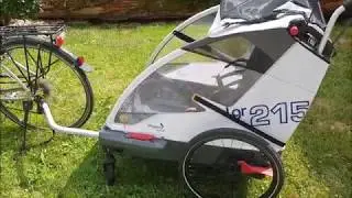 Der Leggero Vento R Family Fahrradanhänger im ausführlichen Test