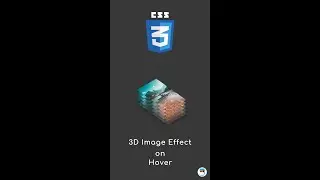 3D Image Effect on Hover | CSS3 | Geekboots
