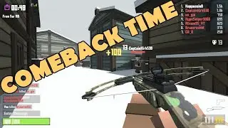 Krunker.io - COMEBACK WITH THE NEW WEAPON! (Crossbow Gameplay)