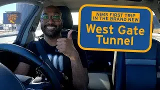 Nims first trip in the brand new West Gate Tunnel