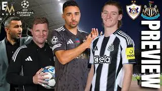 NUFC CHAMPIONS LEAGUE PREVIEW | Qarabag v Newcastle United 