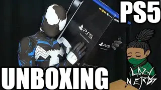 PS5 UNBOXING WITH BLACK SPIDER-MAN