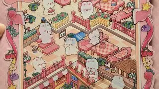 Let's #relax and Make a #Sticker Scene together #cute #hobby 