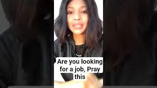 Prayer for a job or promotion in Jesus name #walkinspiritoftheholyspirit #prayer