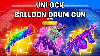 HOW TO GET BALLOON DRUMGUN IN GOATED RED VS BLUE - SMUTI MAP SECRETS #fortnite  #fortnitecreative