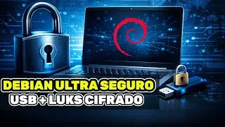 🔐 Debian Ultra Secure: Encrypted Disk with Keyfile on USB also Encrypted (LUKS)