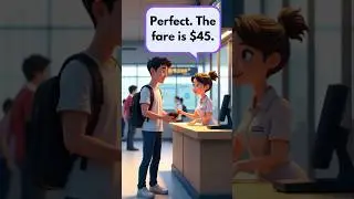 Buying Train Ticket Conversation | Easy English Conversation for Beginners #englishconversation