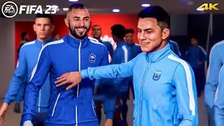 FIFA 23 | Argentina Vs France Ft. Messi, Benzema, Dybala, | Gameplay