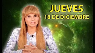 Mhoni Vidente 18 de Diciembre 2025✨ Hor&oacute;scopo y Predicciones✨ Fortuna enorme llama hoy a tu hogar