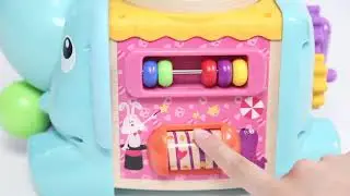 Развивающий игровой бизикуб 5 в 1 Top Bright Слоненок (120384)
