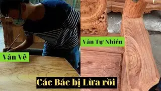 Góc Chia Sẻ: 3 Cách để nhận biết Vân Gỗ tự nhiên hay Vân Vẽ Để Tránh Bị Lừa ( Thế Giới Đồ Gỗ )