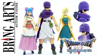 Dragon Quest V Bring Arts Figure - Hero (+ Extra Scene with Nera/Flora and Bianca) Showcase Review