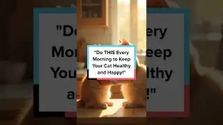 Daily Routine to Keep Your Cat Healthy 🐈