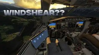 4K Insane Landing at the Innsbruck Airport in Austria | Flight Simulator 2024 RTX5090