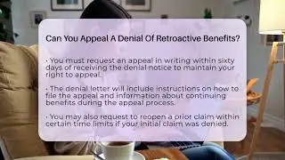 Can You Appeal A Denial Of Retroactive Benefits? - Wealth and Estate Planners