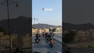 Visiting 📍Nizw&aacute; city 🇴🇲 #alhailbikers #oman #bike