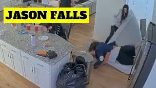SAM TRIPS OVER MATTRESS [Kitchen Cam] (Fishtank.Live)