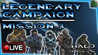 Halo MCC - Reach Legendary Campaign w/ Timid, Spoky & Lady - Oni: Sword Base