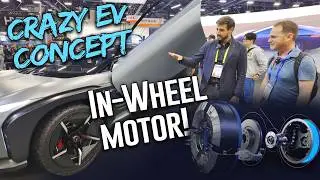 Italdesign made this CRAZY Electric Vehicle with an Elaphe IN-WHEEL motor! Meet the Quintessenza!