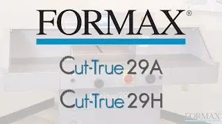Formax Cut-True 29A and 29H Guillotine Paper Cutters