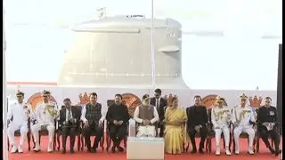 PM Modi dedicates Naval Submarine INS Kalvari to the Nation | PMO
