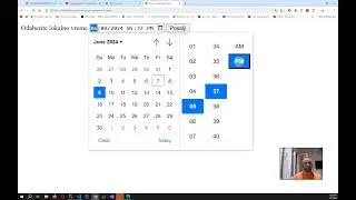 Html 5  input type Datetime-local