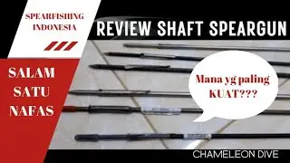 Review Shaft Speargun Spearfishing // Mana Paling Bagus Kuat // Springstell Baja Bintik 6 7 8 mm