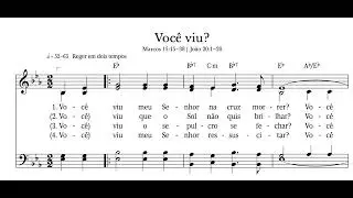 Você Viu | 🕊️ Novos Hinos SUD 1206 - Páscoa