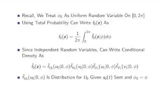 Noncoherent Communication (6/12): Largest Statistic (LS) Decision Rule Derivation