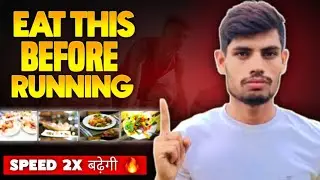 Running से पहले क्या खाएं? | Sprinter Pre-Run Diet | Speed और Energy बढ़ाने का Secret | AK SPRINTER