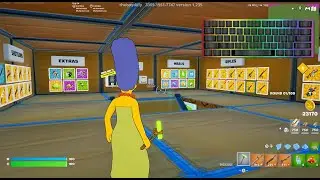 *New* Marge Simpson Skin Go Goated Zone Wars PS5 Gameplay